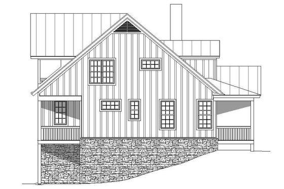 Exterior - Other Elevation 1 for Country House Plan #932-207 - 4 bed, 4.5 bath