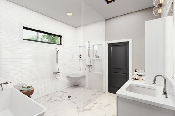 Interior - Master Bathroom 3 for Barndominium House Plan #44-261 - 3 bed, 2 bath