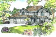 Traditional Style House Plan - 4 Beds 2.5 Baths 2887 Sq/Ft Plan #124-525 