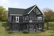 Ranch Style House Plan - 2 Beds 2 Baths 1377 Sq/Ft Plan #932-733 