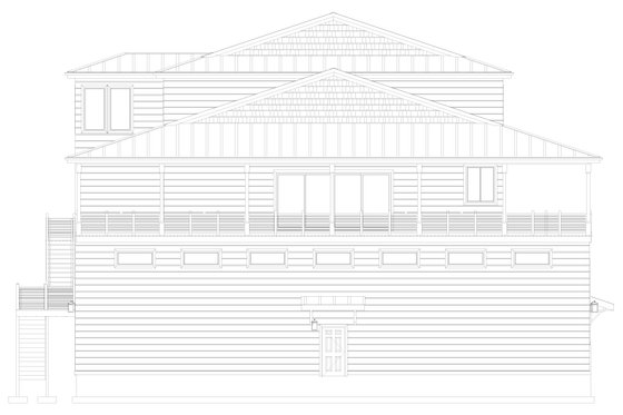 Exterior - Other Elevation for Barndominium House Plan #1060-391 - 2 bed, 2.5 bath