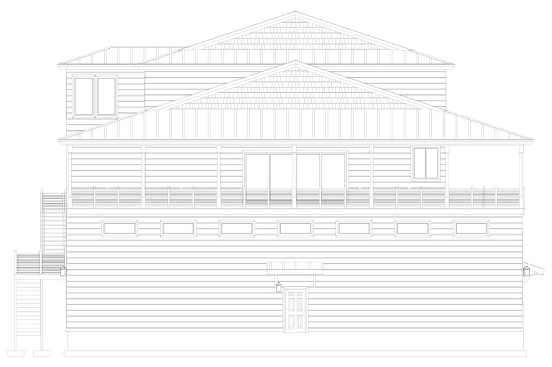 Home Plan - Exterior - Other Elevation for Barndominium House Plan #1060-391 - 2 bed, 2.5 bath