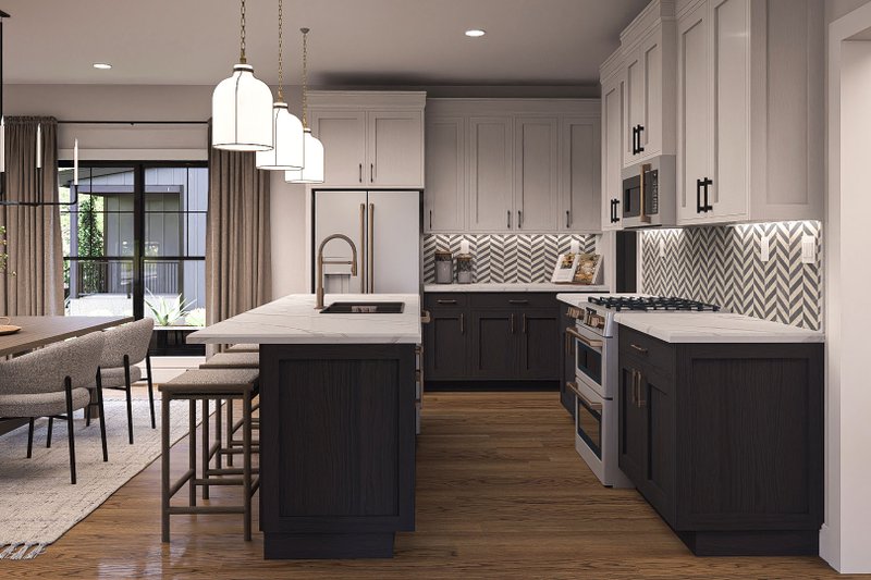 Architectural House Design - Interior - Other 5 for Farmhouse House Plan #455-730 - 3 bed, 2.5 bath
