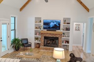 Interior - Family Room 1 for Farmhouse House Plan #929-1053 - 3 bed, 2.5 bath