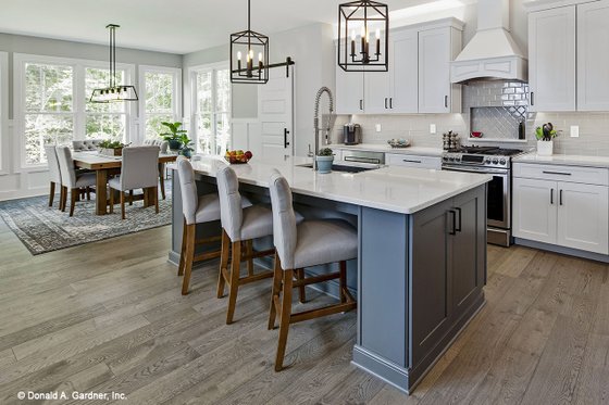 Interior - Kitchen 1 for Craftsman House Plan #929-60 - 4 bed, 3.5 bath