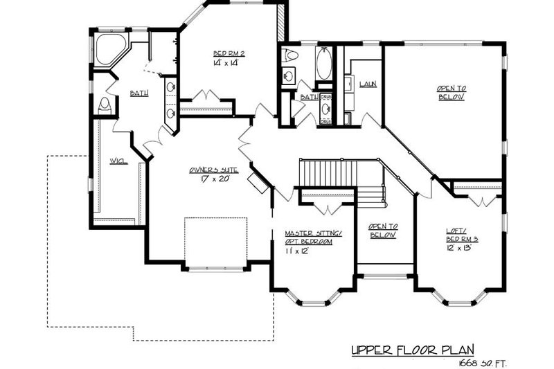 European Style House Plan - 4 Beds 2.5 Baths 3487 Sq/Ft Plan #320-488 ...