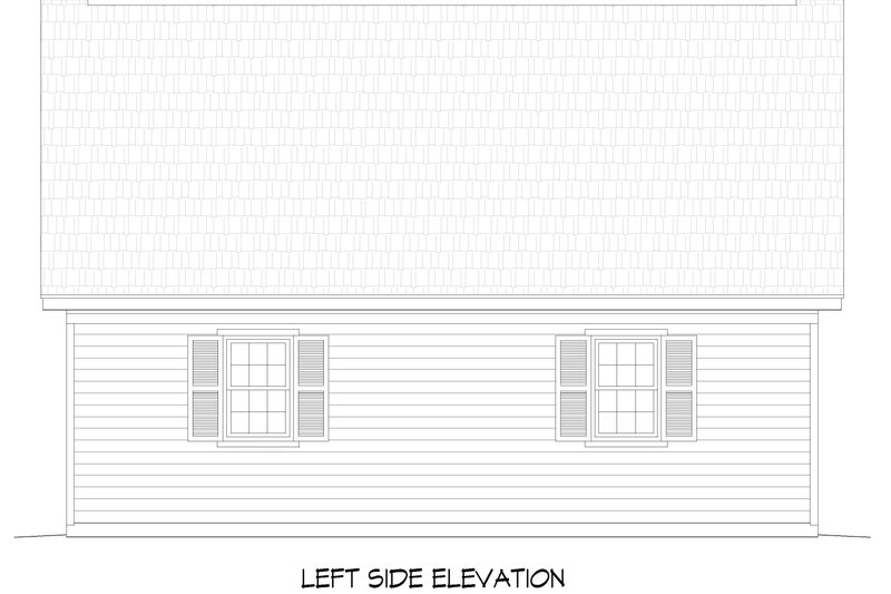 Architectural House Design - Exterior - Other Elevation for Craftsman House Plan #932-1383, 0 bath
