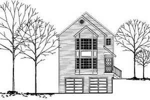 Traditional Exterior - Front Elevation Plan #303-389