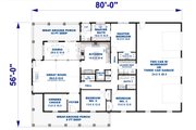 Craftsman Style House Plan - 3 Beds 2.5 Baths 2313 Sq/Ft Plan #44-285 