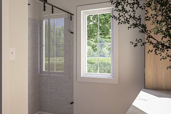 Interior - Master Bathroom 1 for Barndominium House Plan #455-262 - 3 bed, 2 bath