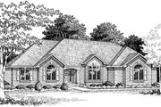 Traditional Style House Plan - 3 Beds 2.5 Baths 2369 Sq/Ft Plan #70-375 