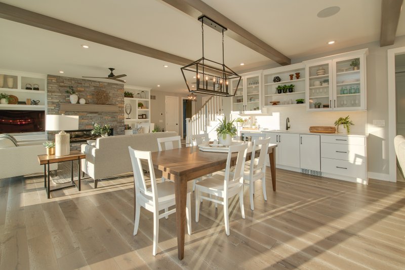 Architectural House Design - Interior - Dining Room for Colonial House Plan #928-334 - 3 bed, 3.5 bath