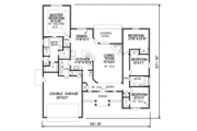 Traditional Style House Plan - 4 Beds 2 Baths 1798 Sq/Ft Plan #65-262 