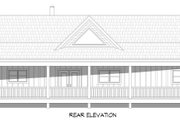 Traditional Style House Plan - 2 Beds 2 Baths 1500 Sq/Ft Plan #932-415 
