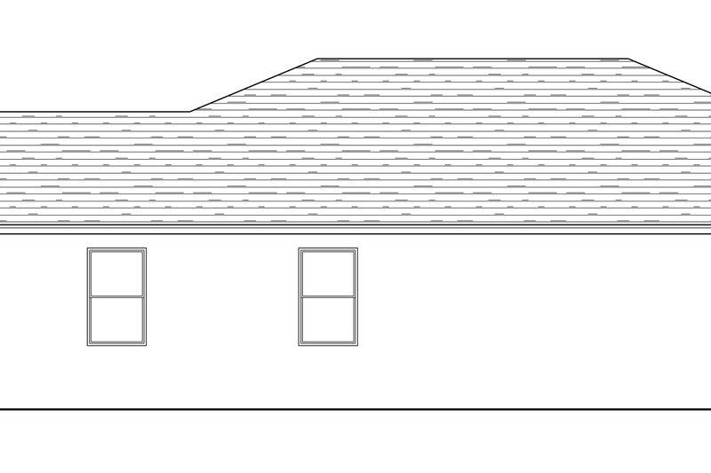 Home Plan - Exterior - Other Elevation 1 for Traditional House Plan #1058-253 - 3 bed, 2 bath