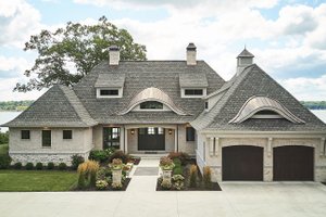 European Exterior - Front Elevation Plan #928-384