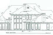 European Style House Plan - 4 Beds 4.5 Baths 3596 Sq/Ft Plan #141-257 