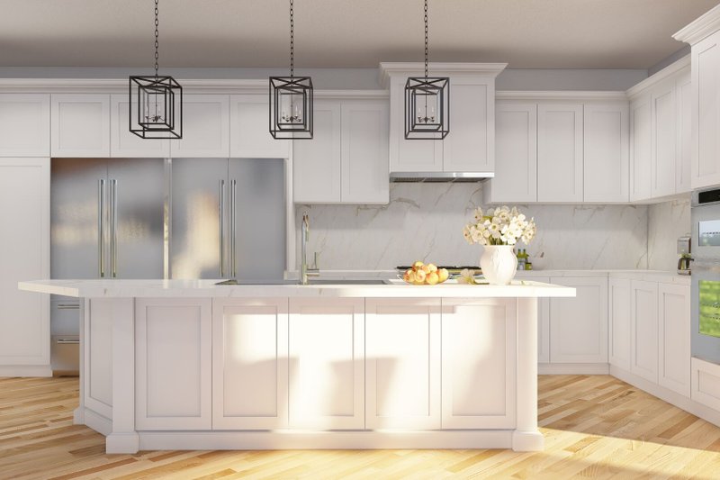 Dream House Plan - Interior - Kitchen for Contemporary House Plan #17-3390 - 4 bed, 3.5 bath