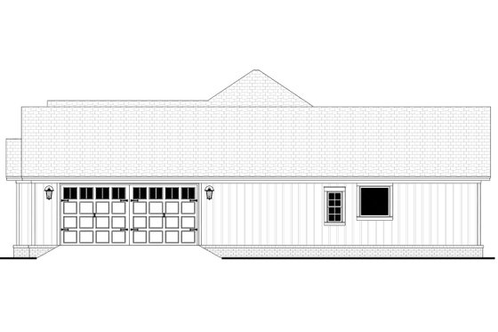Exterior - Other Elevation 1 for Farmhouse House Plan #430-234 - 3 bed, 2.5 bath