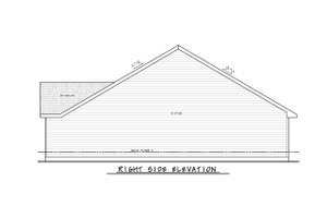 Exterior - Other Elevation 1 for Traditional House Plan #20-2605 - 2 bed, 2 bath