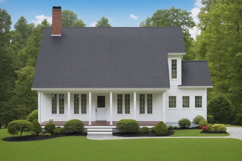 House Blueprint - Traditional Exterior - Front Elevation Plan #3-280