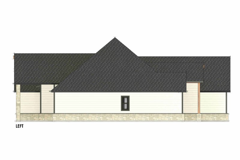 Architectural House Design - Exterior - Other Elevation for Country House Plan #1096-105 - 4 bed, 2 bath