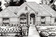 Traditional Style House Plan - 3 Beds 2.5 Baths 1888 Sq/Ft Plan #40-377 
