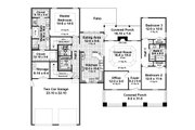 Craftsman Style House Plan - 3 Beds 2 Baths 1940 Sq/Ft Plan #21-359 