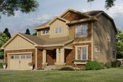 Traditional Style House Plan - 4 Beds 2.5 Baths 2172 Sq/Ft Plan #51-1190 