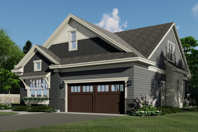 Home Plan - Exterior - Front Elevation 5 for Traditional House Plan #51-1204 - 3 bed, 2.5 bath