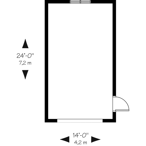 Architectural House Design - Traditional Floor Plan - Main Floor Plan #23-424