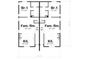 Modern Style House Plan - 3 Beds 2.5 Baths 3110 Sq/Ft Plan #20-2563 