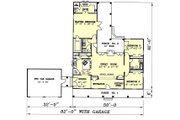 Southern Style House Plan - 3 Beds 2 Baths 2052 Sq/Ft Plan #44-140 