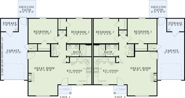 Home Plan - Traditional Floor Plan - Main Floor Plan #17-3332