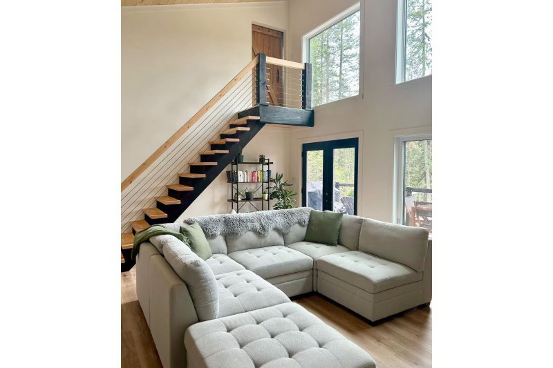 Architectural House Design - Interior - Family Room for Contemporary House Plan #932-1321 - 2 bed, 1 bath