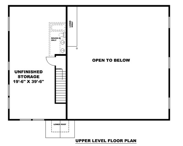 Dream House Plan - Craftsman Floor Plan - Upper Floor Plan #117-984