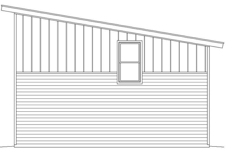 Dream House Plan - Exterior - Other Elevation for Contemporary House Plan #932-229, 1 bath