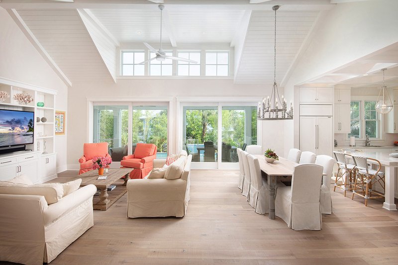 Architectural House Design - Interior - Family Room 1 for Cottage House Plan #938-107 - 4 bed, 4 bath