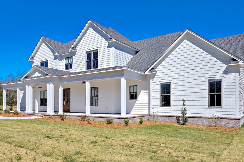 Home Plan - Exterior - Other Elevation 1 for Farmhouse House Plan #63-430 - 4 bed, 4.5 bath