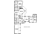 European Style House Plan - 5 Beds 4.5 Baths 5011 Sq/Ft Plan #141-241 