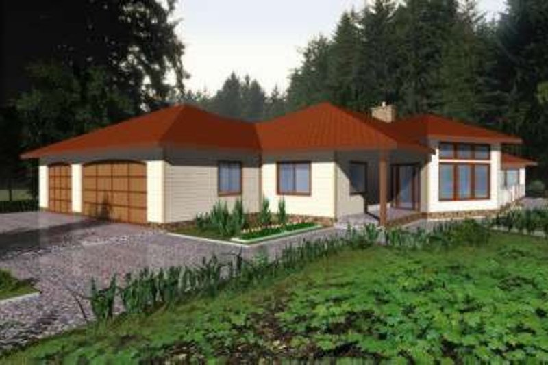 House Plan Design - Traditional Exterior - Front Elevation Plan #117-358