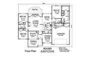 Cottage Style House Plan - 3 Beds 2 Baths 1934 Sq/Ft Plan #513-2193 