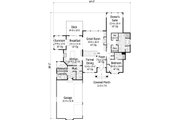 Traditional Style House Plan - 4 Beds 4.5 Baths 3788 Sq/Ft Plan #51-491 