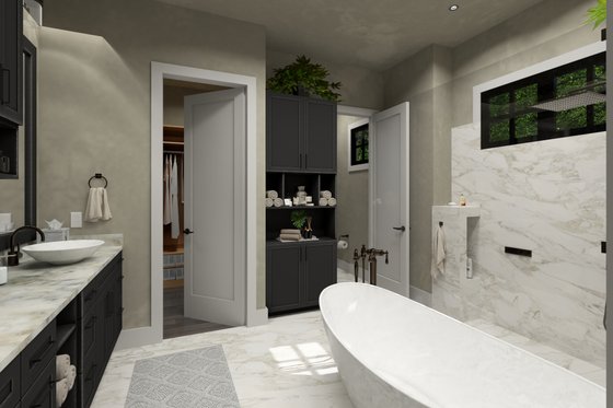 Interior - Master Bathroom for Cottage House Plan #120-287 - 3 bed, 2.5 bath