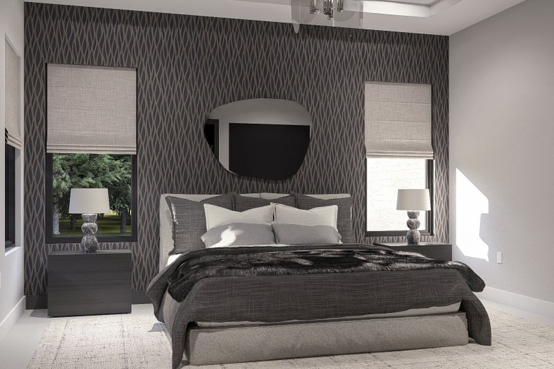 Architectural House Design - Interior - Master Bedroom for Modern House Plan #455-823 - 3 bed, 2.5 bath