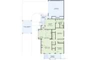 Colonial Style House Plan - 3 Beds 2 Baths 1832 Sq/Ft Plan #17-2862 