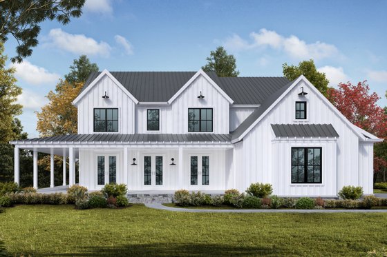 Tudor Style House Plan - 4 Beds 4.5 Baths 3104 Sq/Ft Plan #54-399 ...