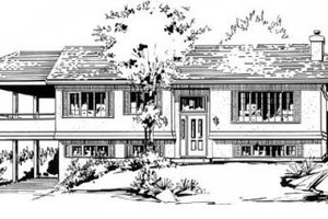 Traditional Exterior - Front Elevation Plan #18-9068