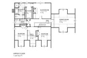 Traditional Style House Plan - 3 Beds 2.5 Baths 2862 Sq/Ft Plan #901-2 