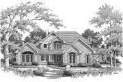 Traditional Style House Plan - 4 Beds 3.5 Baths 3888 Sq/Ft Plan #57-722 